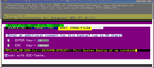 enter additional comment